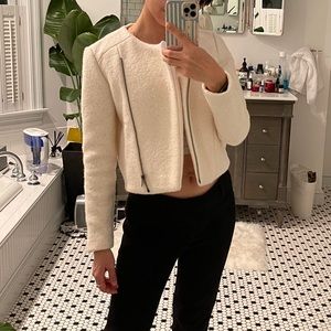 Super chic wool-mixed jacket